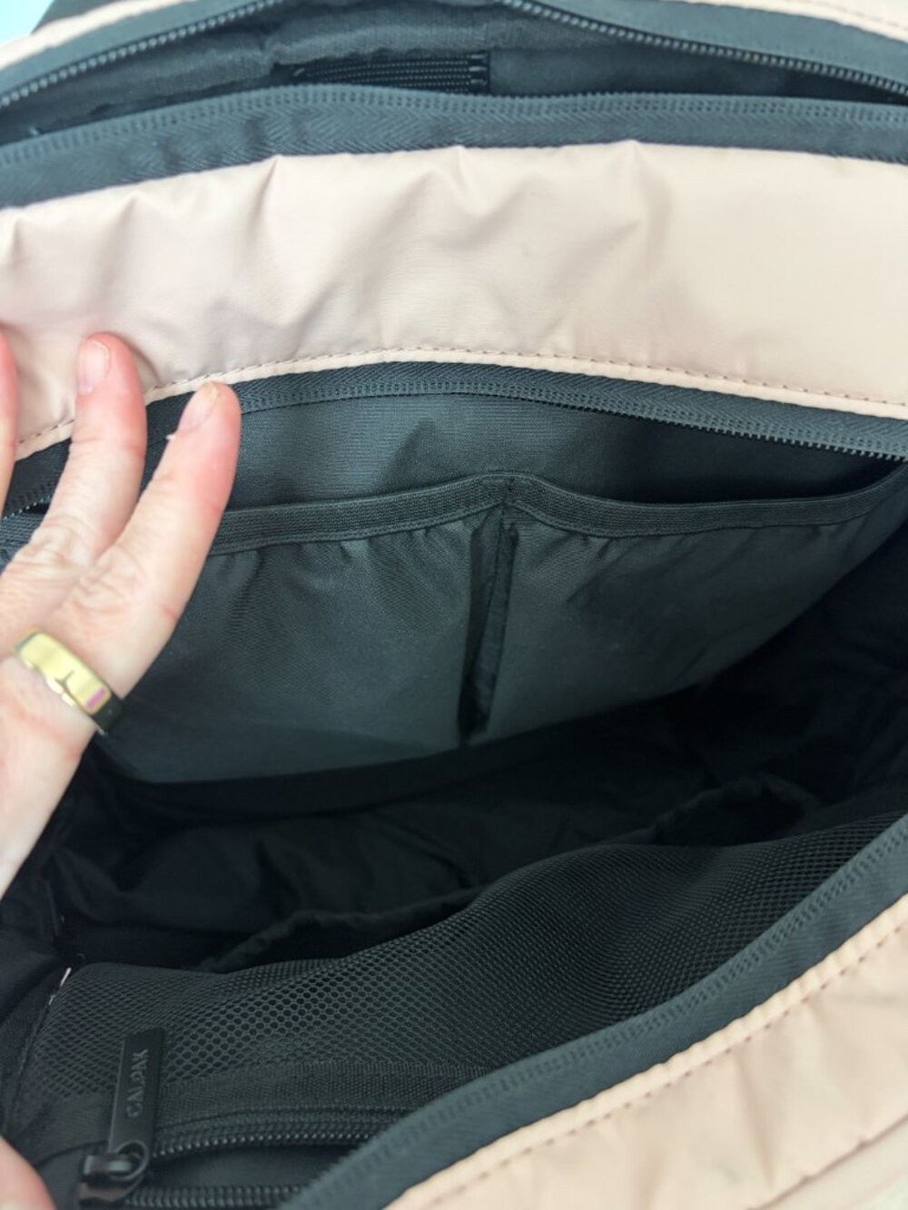 Luka 15 inch Laptop Backpack in Rose Quartz - Picture 5 of 6